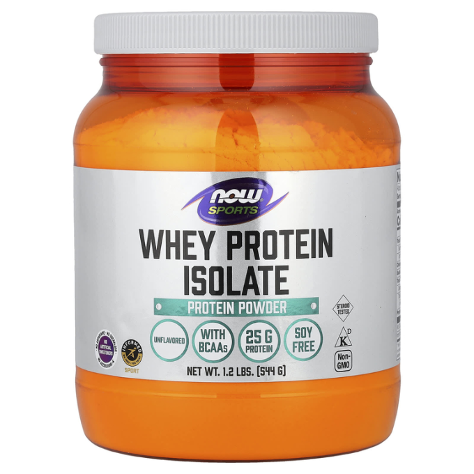 Изолят сывороточного протеина NOW FOODS WHEY PROTEIN ISOLATE PURE 1,2 LB NS33473