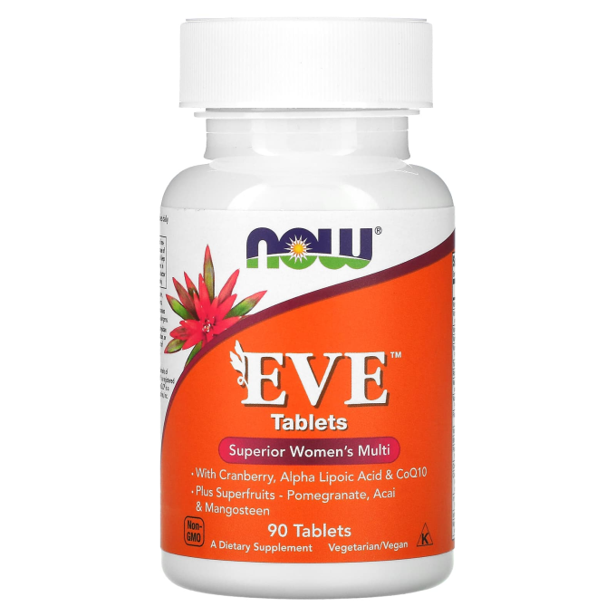 Витамин NOW FOODS EVE WOMAN'S MULTI VIT 90 таблеток NS29531